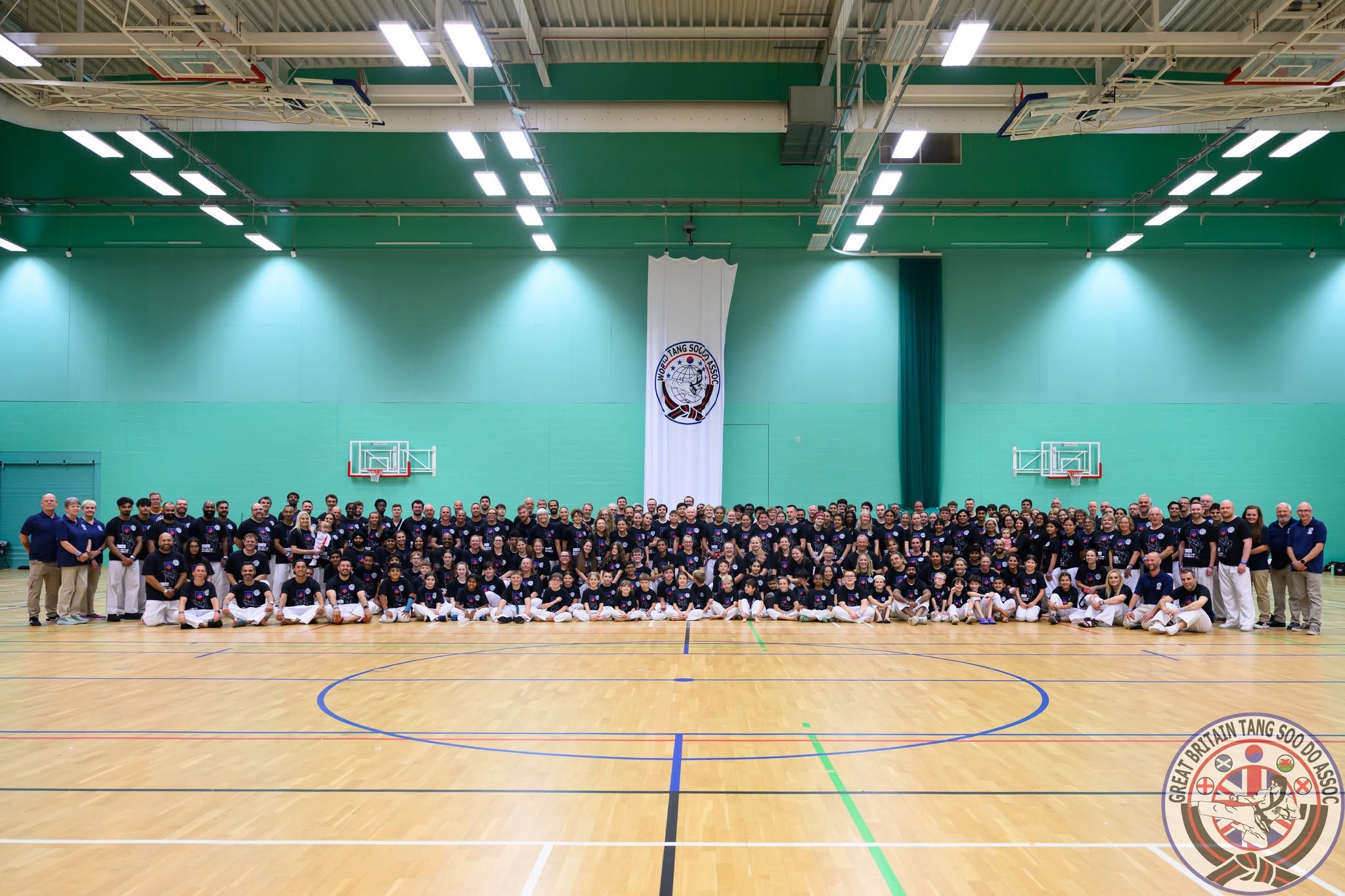 The full group of attendees from across the country pictured together at the August 2026 GBTSDA clinic