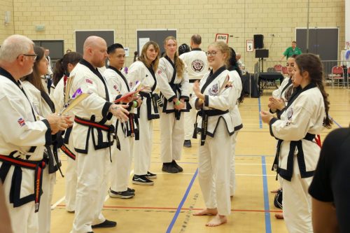 Emily Sparring Trophy Presentation