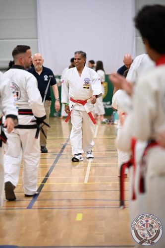 KCN Khan walking into championships
